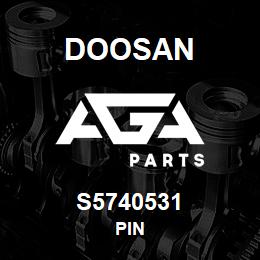 S5740531 Doosan PIN | AGA Parts