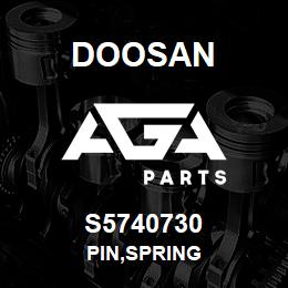 S5740730 Doosan PIN,SPRING | AGA Parts