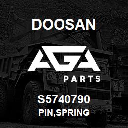 S5740790 Doosan PIN,SPRING | AGA Parts