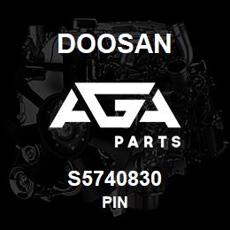 S5740830 Doosan PIN | AGA Parts