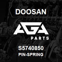 S5740850 Doosan PIN-SPRING | AGA Parts