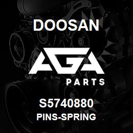 S5740880 Doosan Pins-Spring | AGA Parts