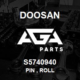 S5740940 Doosan PIN , ROLL | AGA Parts