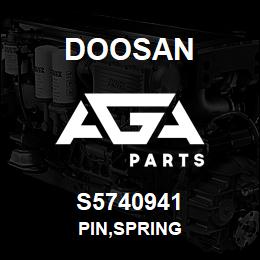 S5740941 Doosan PIN,SPRING | AGA Parts