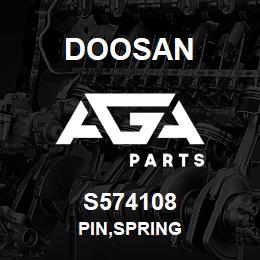 S574108 Doosan PIN,SPRING | AGA Parts