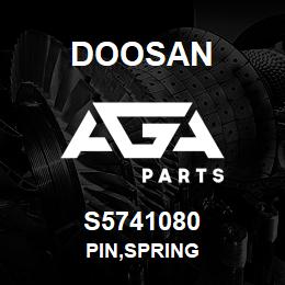 S5741080 Doosan PIN,SPRING | AGA Parts