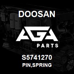 S5741270 Doosan PIN,SPRING | AGA Parts