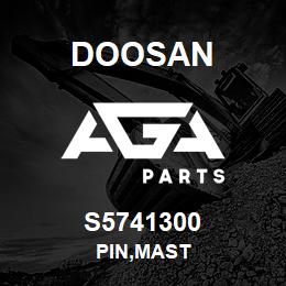 S5741300 Doosan PIN,MAST | AGA Parts