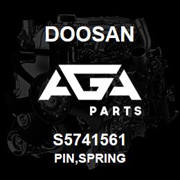 S5741561 Doosan PIN,SPRING | AGA Parts