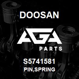 S5741581 Doosan PIN,SPRING | AGA Parts