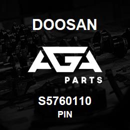 S5760110 Doosan PIN | AGA Parts