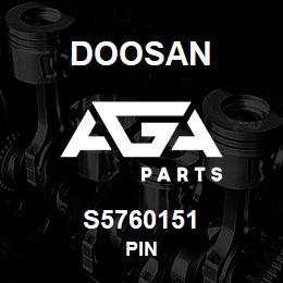 S5760151 Doosan PIN | AGA Parts