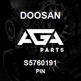 S5760191 Doosan PIN | AGA Parts