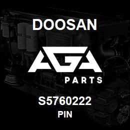 S5760222 Doosan Pin | AGA Parts