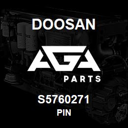 S5760271 Doosan PIN | AGA Parts