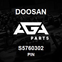 S5760302 Doosan PIN | AGA Parts