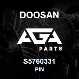 S5760331 Doosan PIN | AGA Parts