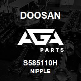 S585110H Doosan NIPPLE | AGA Parts