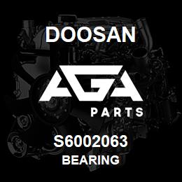 S6002063 Doosan BEARING | AGA Parts