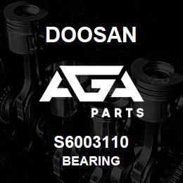 S6003110 Doosan BEARING | AGA Parts