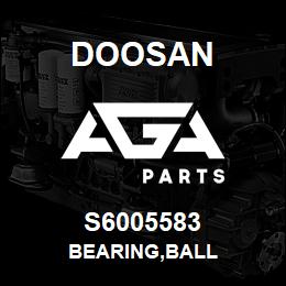 S6005583 Doosan BEARING,BALL | AGA Parts