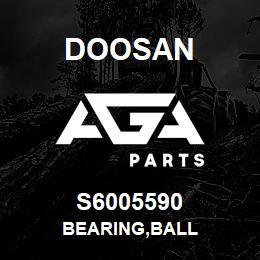 S6005590 Doosan BEARING,BALL | AGA Parts