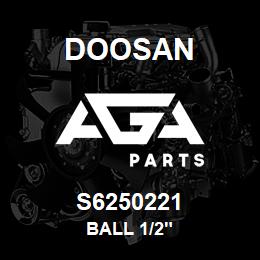 S6250221 Doosan BALL 1/2" | AGA Parts