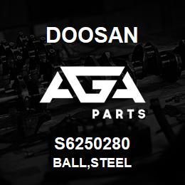 S6250280 Doosan BALL,STEEL | AGA Parts