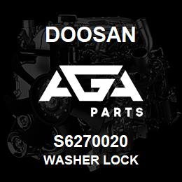 S6270020 Doosan WASHER LOCK | AGA Parts