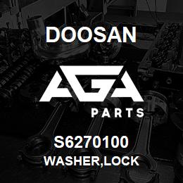 S6270100 Doosan WASHER,LOCK | AGA Parts