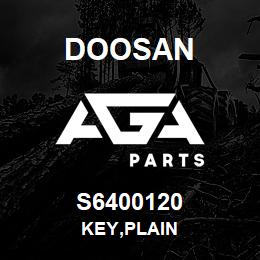 S6400120 Doosan KEY,PLAIN | AGA Parts