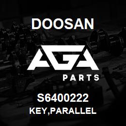 S6400222 Doosan KEY,PARALLEL | AGA Parts