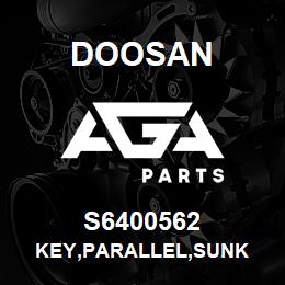 S6400562 Doosan KEY,PARALLEL,SUNK | AGA Parts