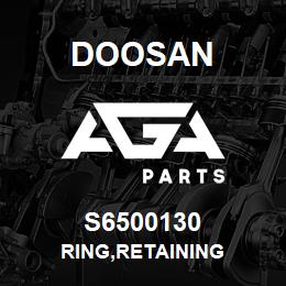 S6500130 Doosan RING,RETAINING | AGA Parts