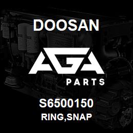 S6500150 Doosan RING,SNAP | AGA Parts