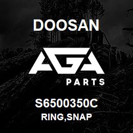 S6500350C Doosan RING,SNAP | AGA Parts