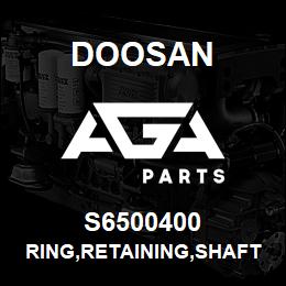 S6500400 Doosan RING,RETAINING,SHAFT(C TYPE) | AGA Parts