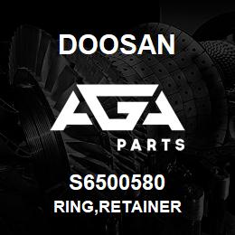 S6500580 Doosan RING,RETAINER | AGA Parts