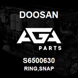 S6500630 Doosan RING,SNAP | AGA Parts