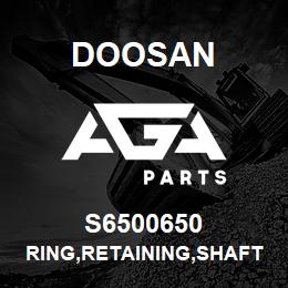 S6500650 Doosan RING,RETAINING,SHAFT(C TYPE) | AGA Parts