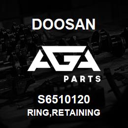 S6510120 Doosan RING,RETAINING | AGA Parts