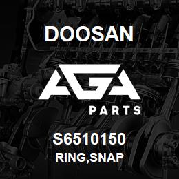 S6510150 Doosan RING,SNAP | AGA Parts