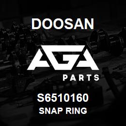 S6510160 Doosan Snap Ring | AGA Parts