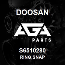 S6510280 Doosan RING,SNAP | AGA Parts