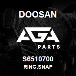 S6510700 Doosan RING,SNAP | AGA Parts