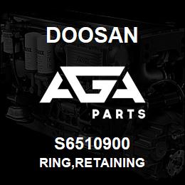 S6510900 Doosan RING,RETAINING | AGA Parts