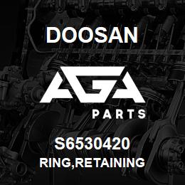 S6530420 Doosan RING,RETAINING | AGA Parts