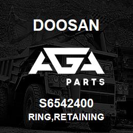 S6542400 Doosan RING,RETAINING | AGA Parts