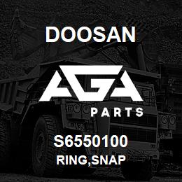 S6550100 Doosan RING,SNAP | AGA Parts