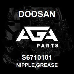 S6710101 Doosan NIPPLE,GREASE | AGA Parts